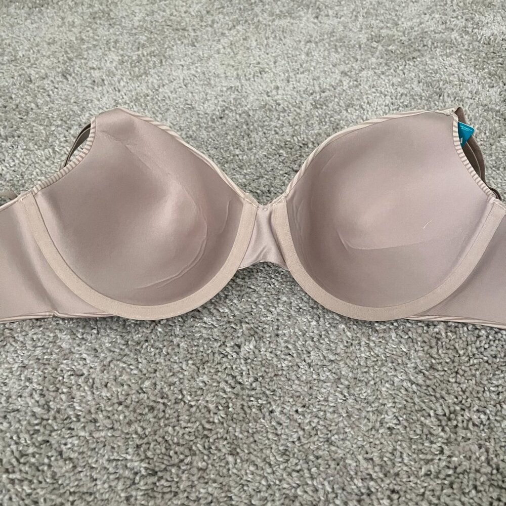 Vanity Fair Bra Coconut Stripe 38D NWT - Picture 3 of 5